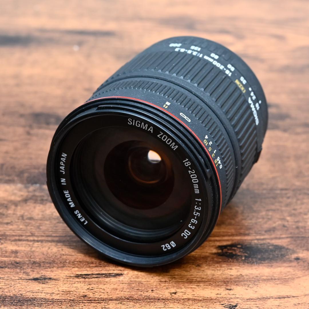 ✧美品✧SIGMA 18-200mm F3.5-6.3 DC CANON EF