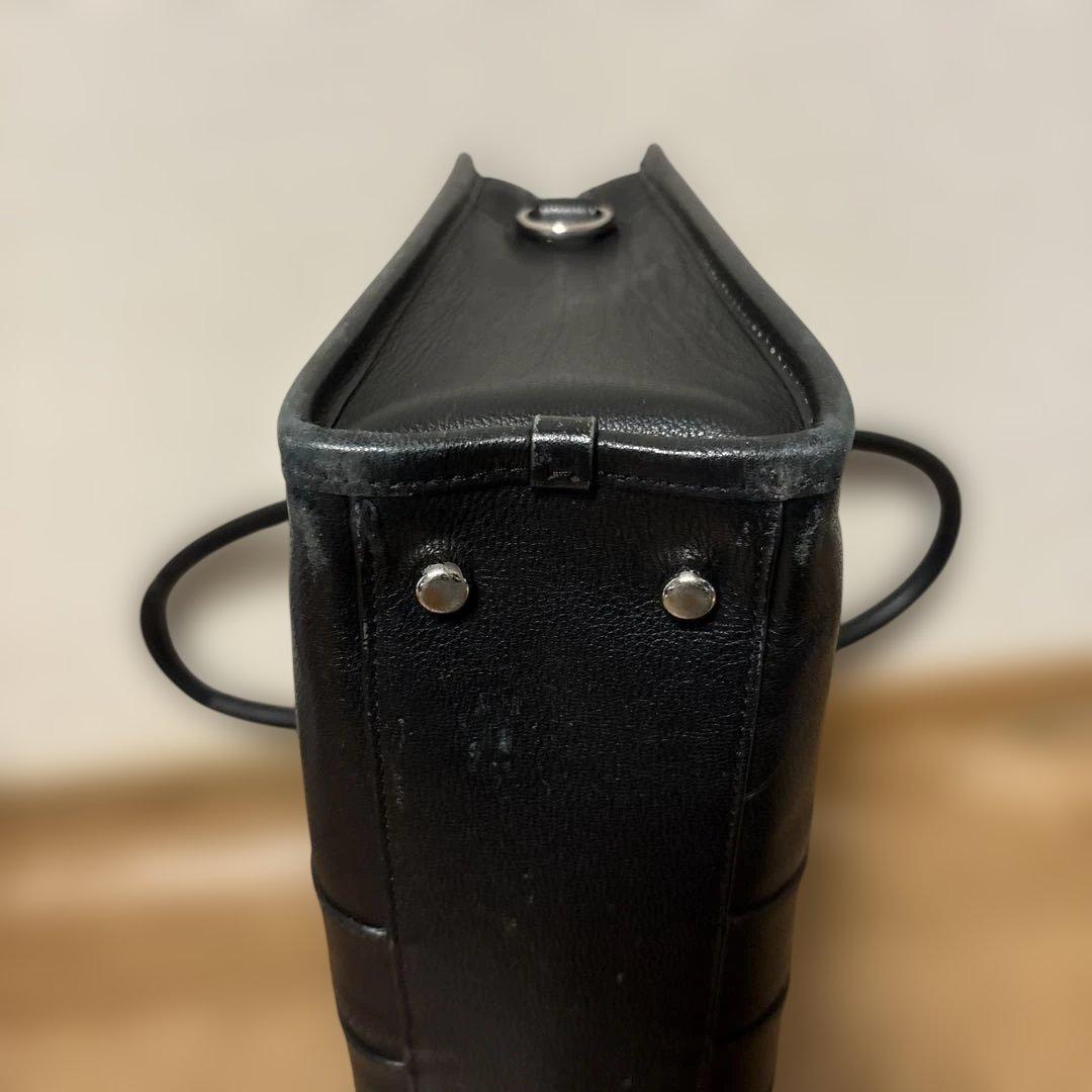 COACH コーチ 本革 ブラック ブリーフケース ビジネスバッグ A4可