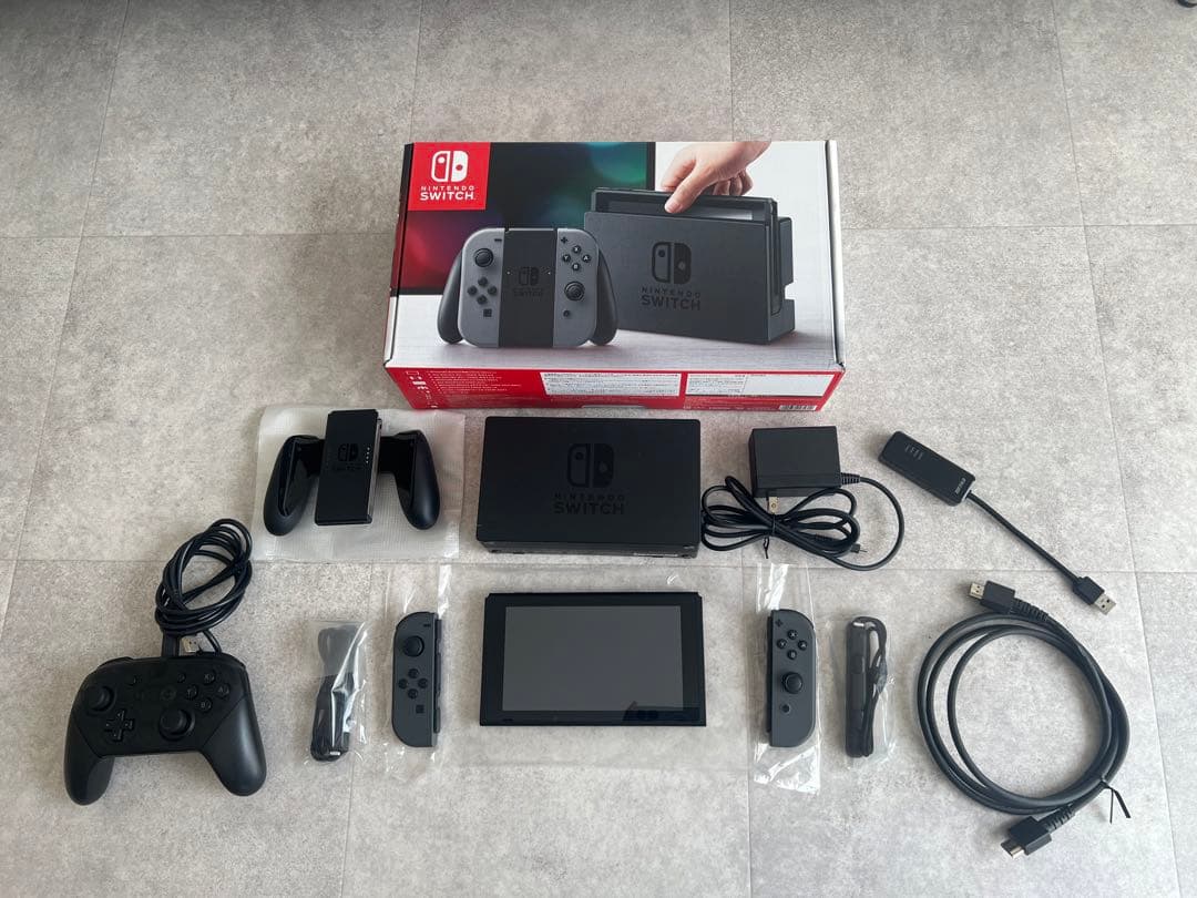 Nintendo Switch 本体 コントローラー・有線LANアダプター付き Amazon.co.jp: Nintendo Switch本体専用 有線LANアダプター【ドック