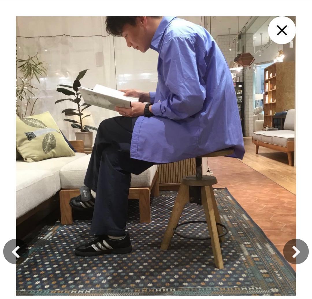 unico VIZ(ヴィズ) スツール サイドテーブル ブラウン 高さ調整可能