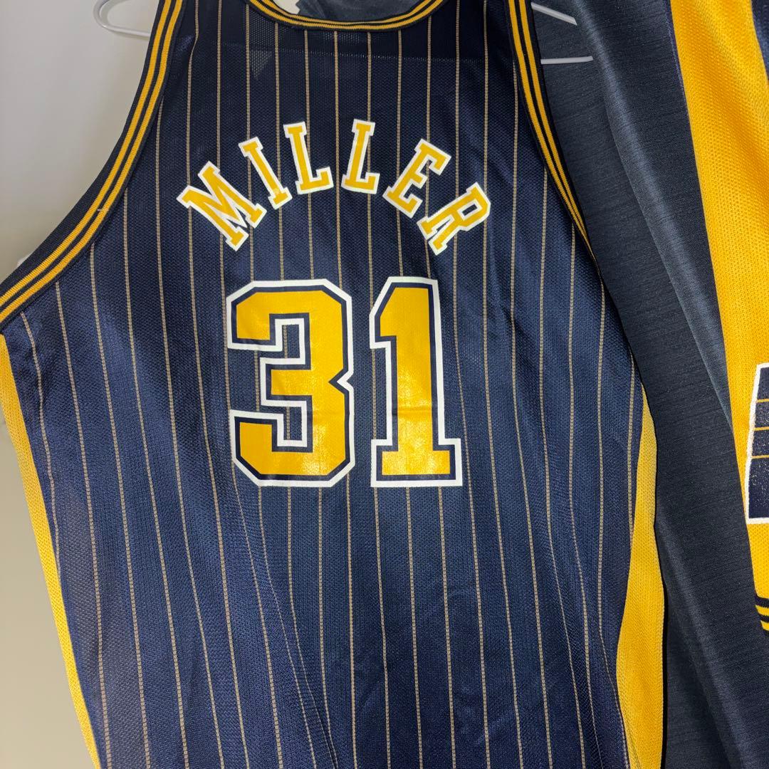 NBA ペイサーズ 31レジーミラー ユニフォーム セットアップ 44 極レア