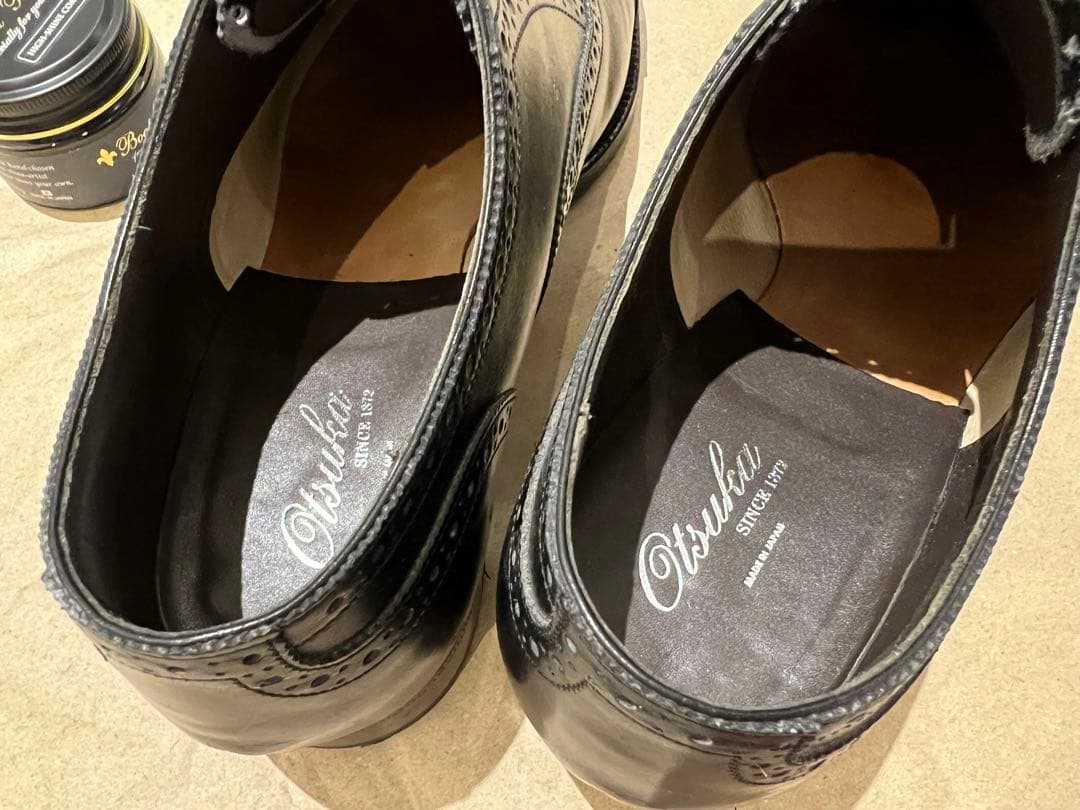 otuka 大塚製靴 IS-202 内羽プレーントゥメダリオン