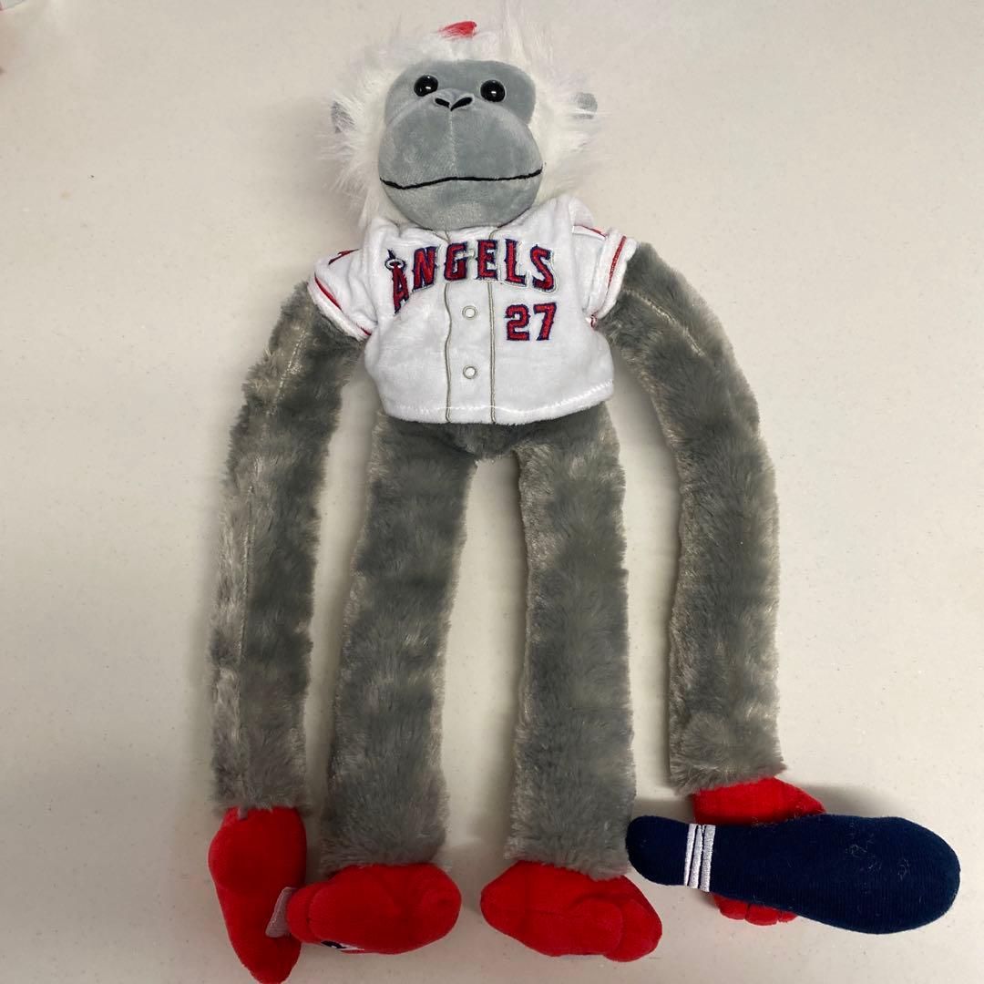 シリアルナンバー付】球場限定品 エンゼルストラウト27ラリーモンキー