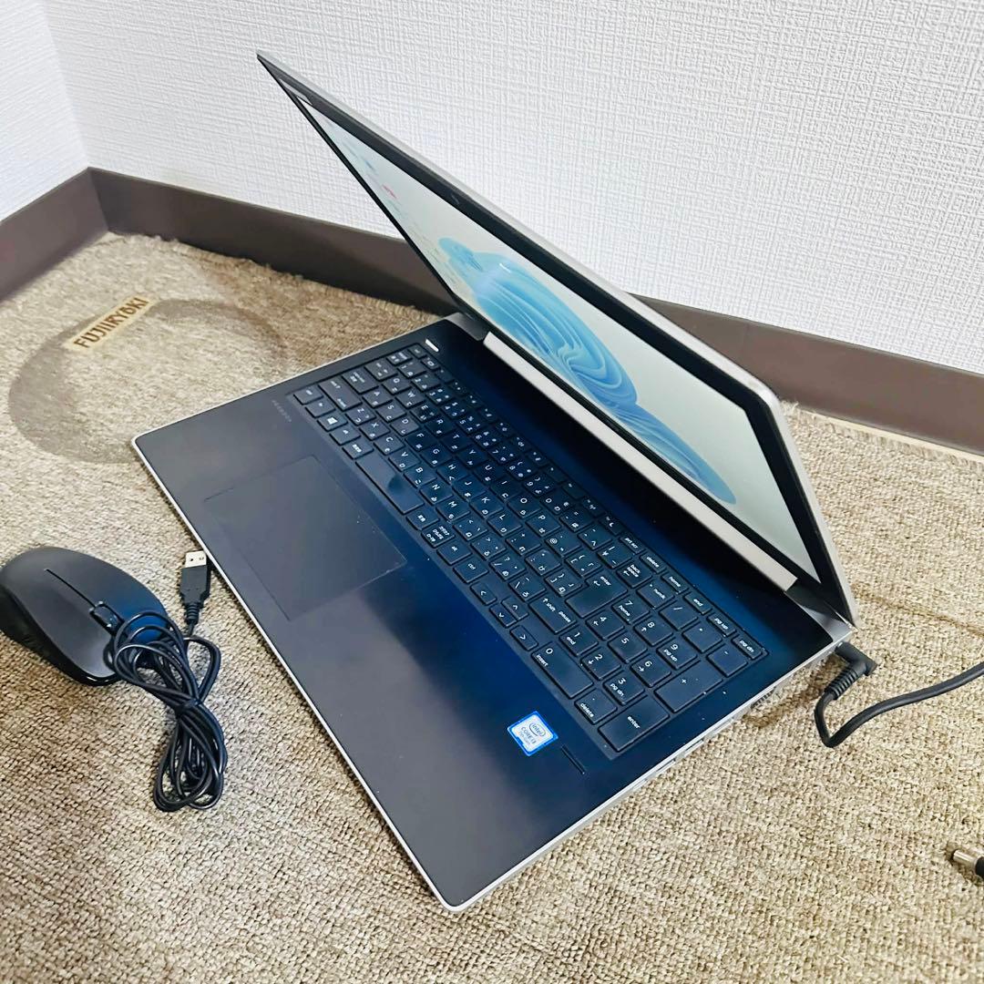 S207 HPノートパソコンSSDメモリ8G第7世代Windows11オフィス付 | 激安