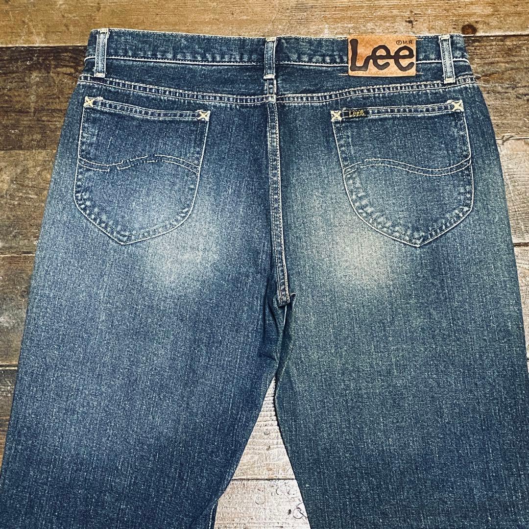 Lee リー ライダースridersサイド黒タグ復刻ベルボトムブーツカットW34