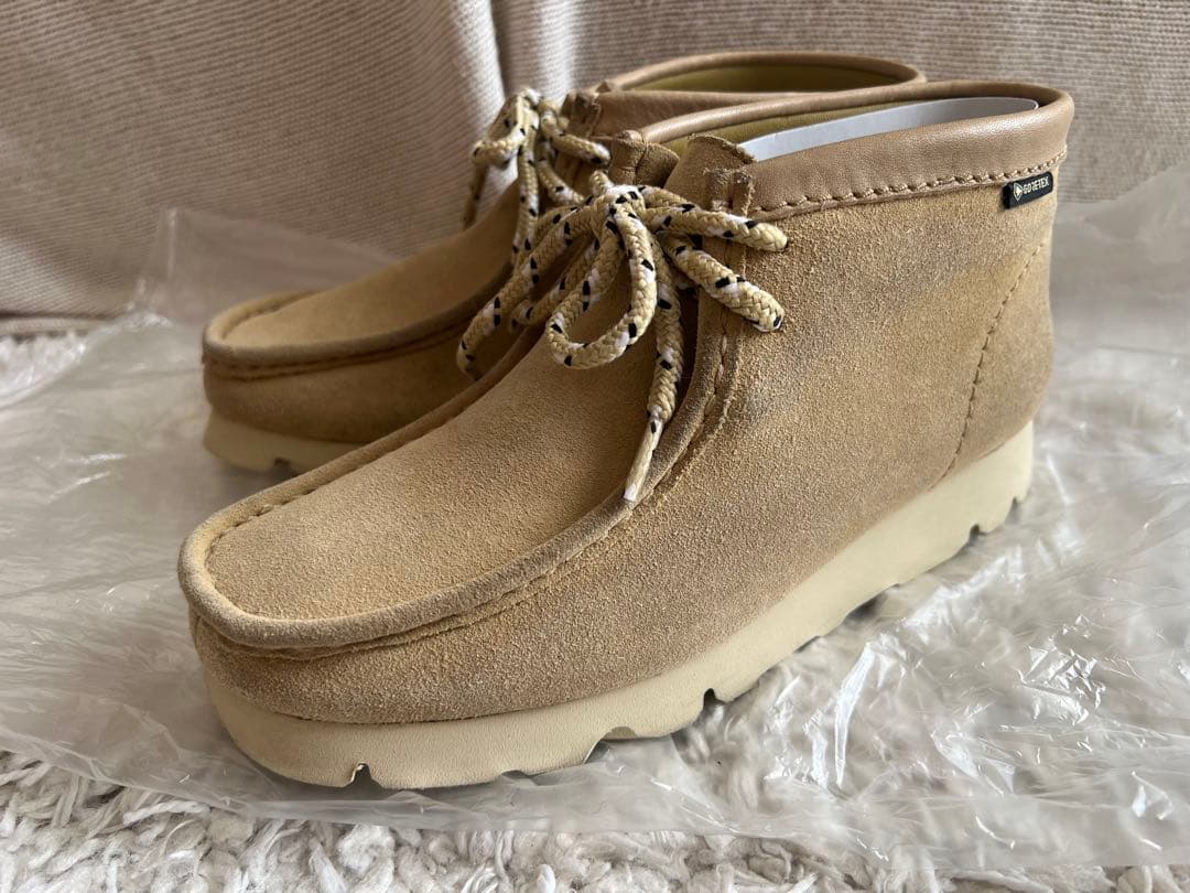 【クリーニング済】ワラビーブーツ ゴアテックス メープル 23cm WallabeeBT.GTX / レディース ワラビーブーツゴアテックス （メープル