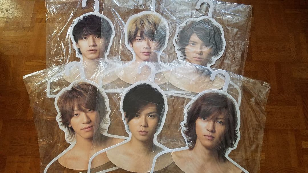 【お値下げ】NEWS　ハンガー　RUSS-Kコラボ　非売品　6人セット 楽天市場】スラックスハンガー 20本掛け ハンガー 取り外し可