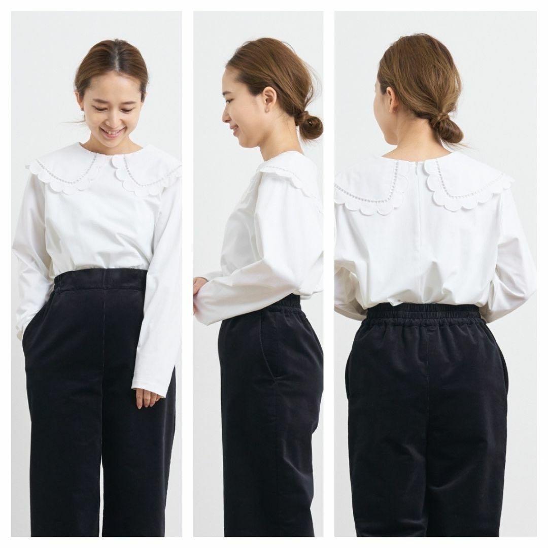 yori スカラップカラーロンteeブラウス - メルカリ