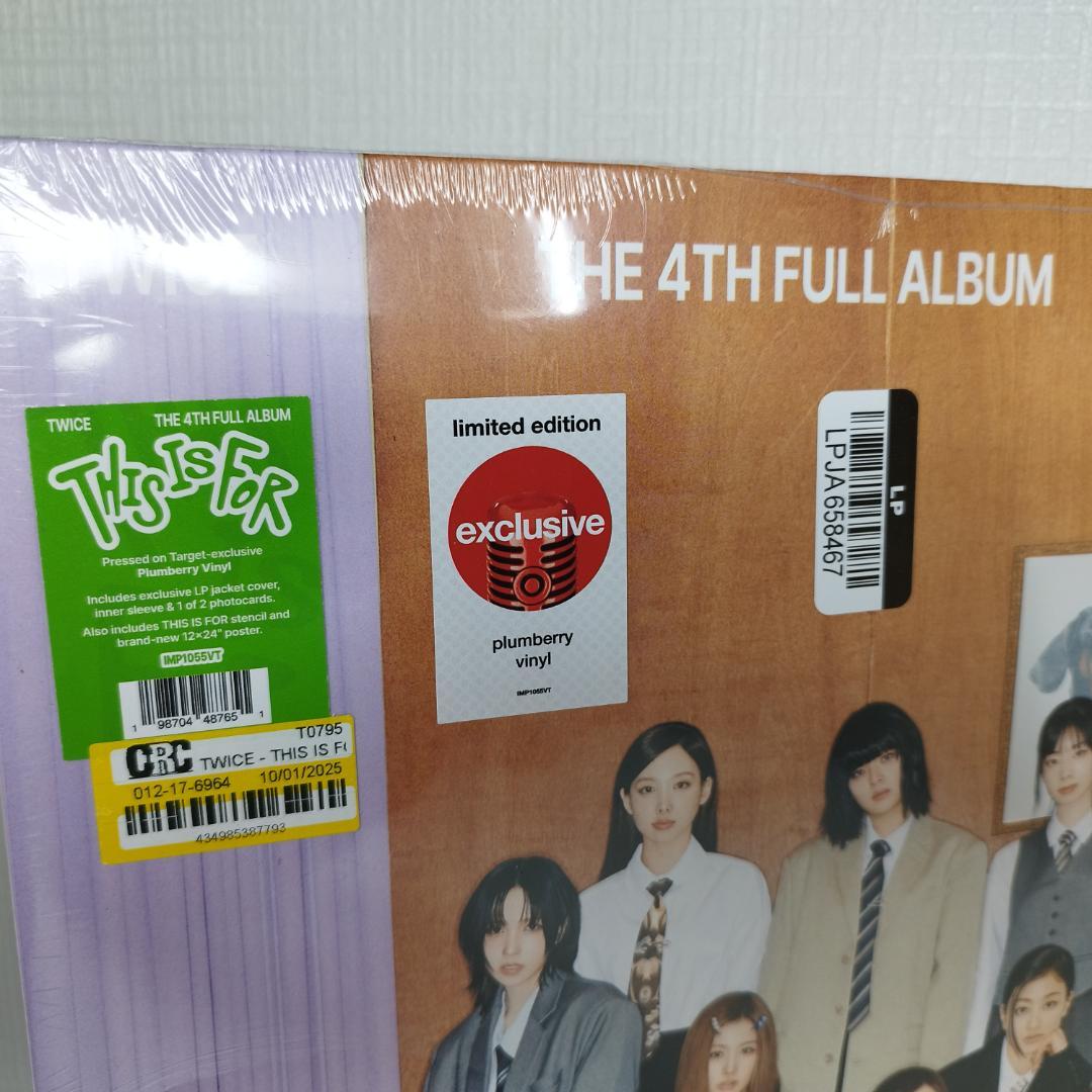 TWICE THIS IS FOR レコード アメリカ 韓国 LP 新 IZbI - メルカリ