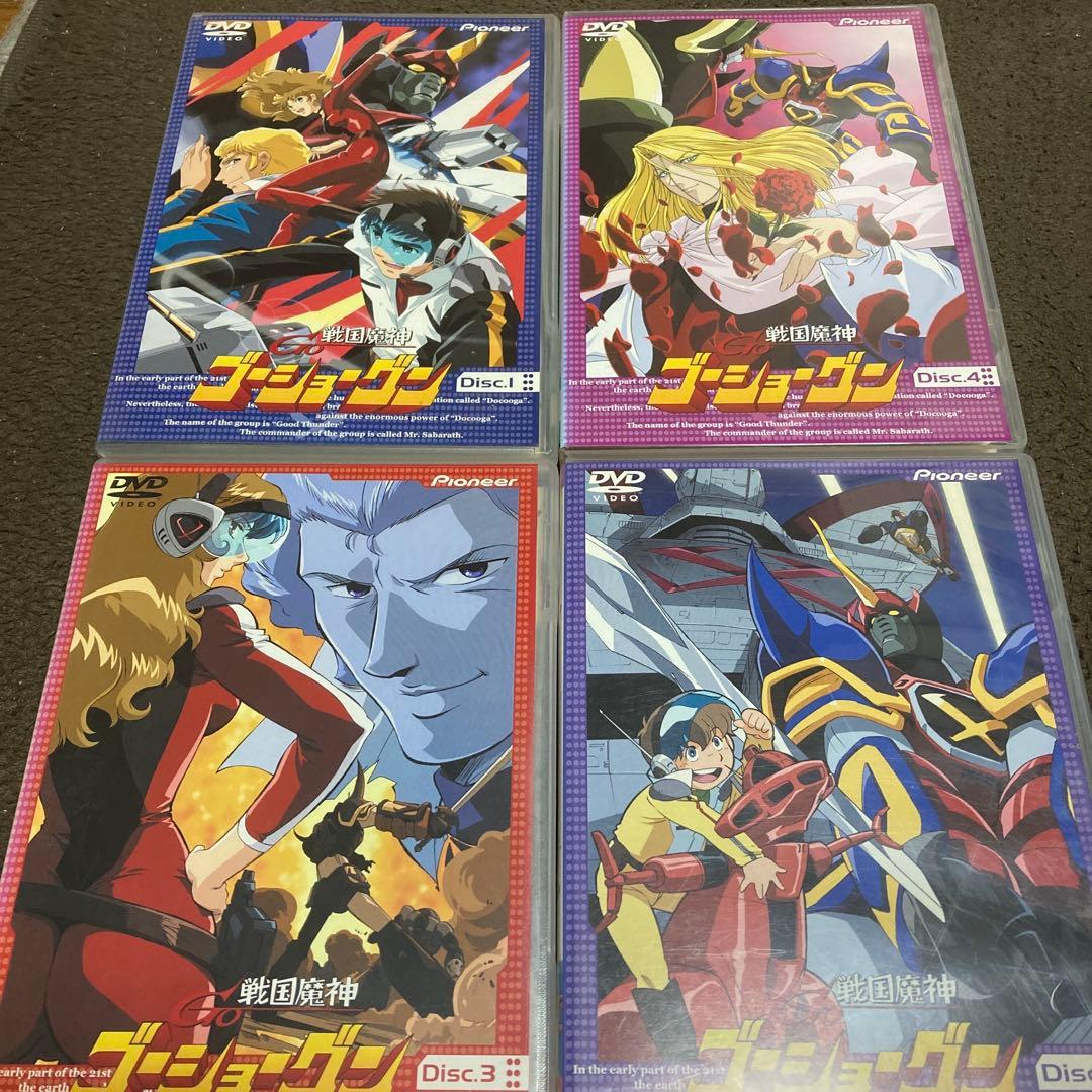 戦国魔神ゴーショーグン Vol.1 .3.4.5 DVD セット ★レア⁉️ 戦国魔神ゴーショーグン Blu-ray BOX【初回限定版】 KING RECORDS