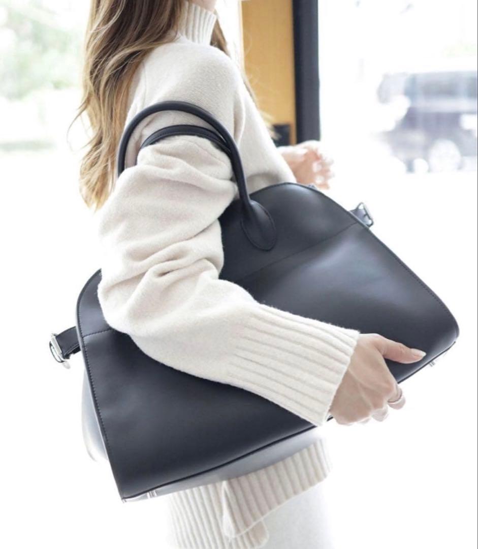 値下げ リアルレザートートバッグ 大収納 the ROW マルゴー 風デザイン