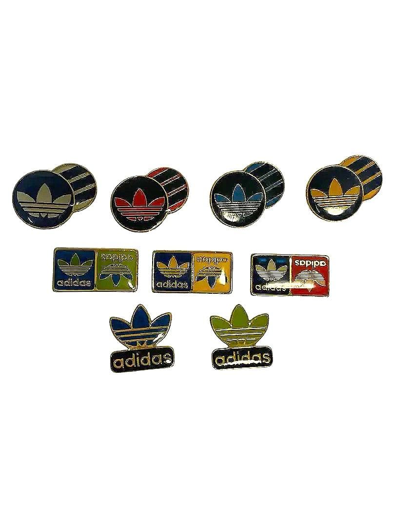 adidas ピンバッジ9個セット アディダス ピンズ vintage 当時物 - メルカリ