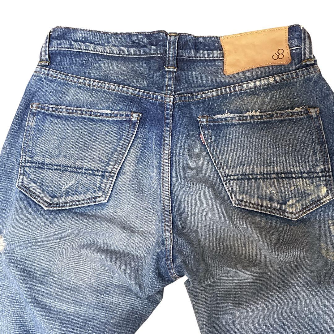 archive grunge straight denim fade Y2K - メルカリ