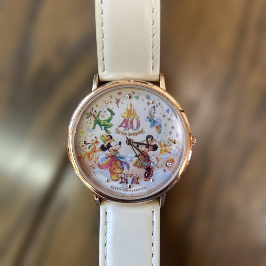 東京ディズニーリゾート 40周年記念腕時計 - メルカリ