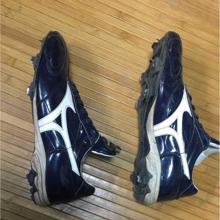 ミズノプロ オーダー スパイク ネイビー 27.0cm - メルカリ