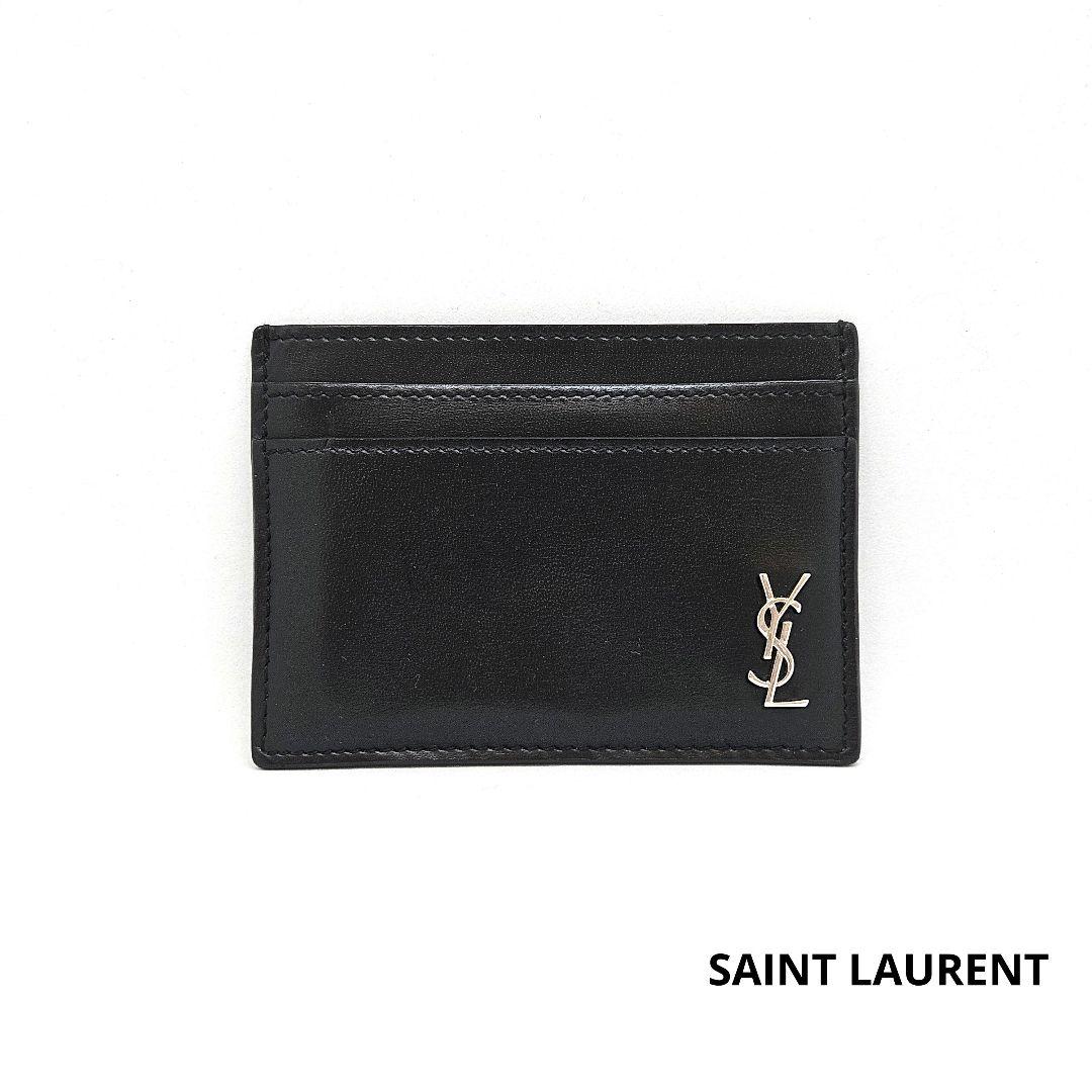 SAINT LAURENT サンローラン カードケース ブラック 黒 楽天市場】サンローラン SAINT LAURENT カードケース ブラック メンズ