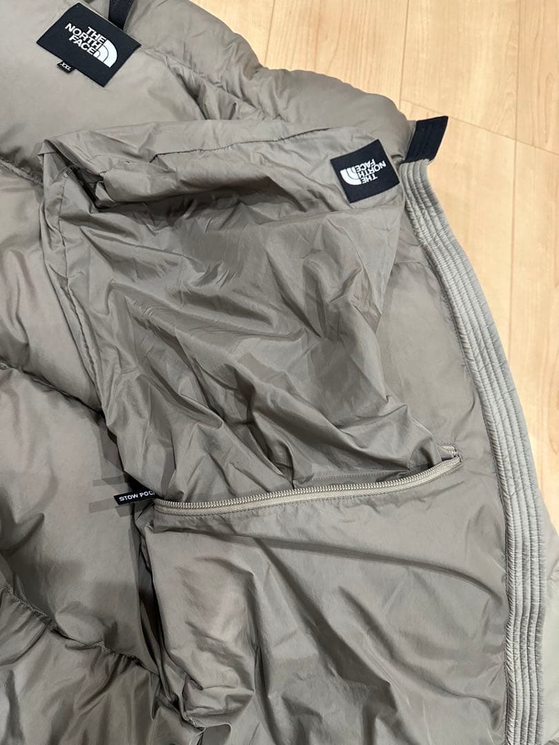 ノースフェイス ヌプシ ダウンジャケット nd92335 グレー XXL - メルカリ