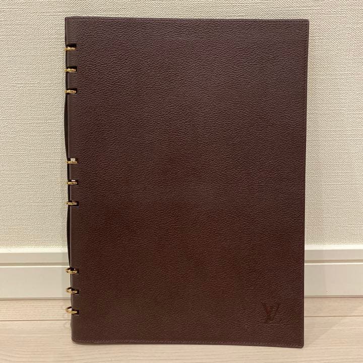 未使用品！ ☆ヴィトン☆ リングノート ノートカバー 国内発送＊【Louis Vuitton】ノートブックカバーMM・エミリー (Louis