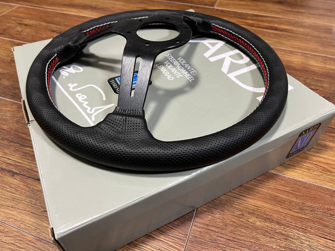 は*る様 NARDI ステアリングホイール 3スポーク ウッド365mm径 は*る様