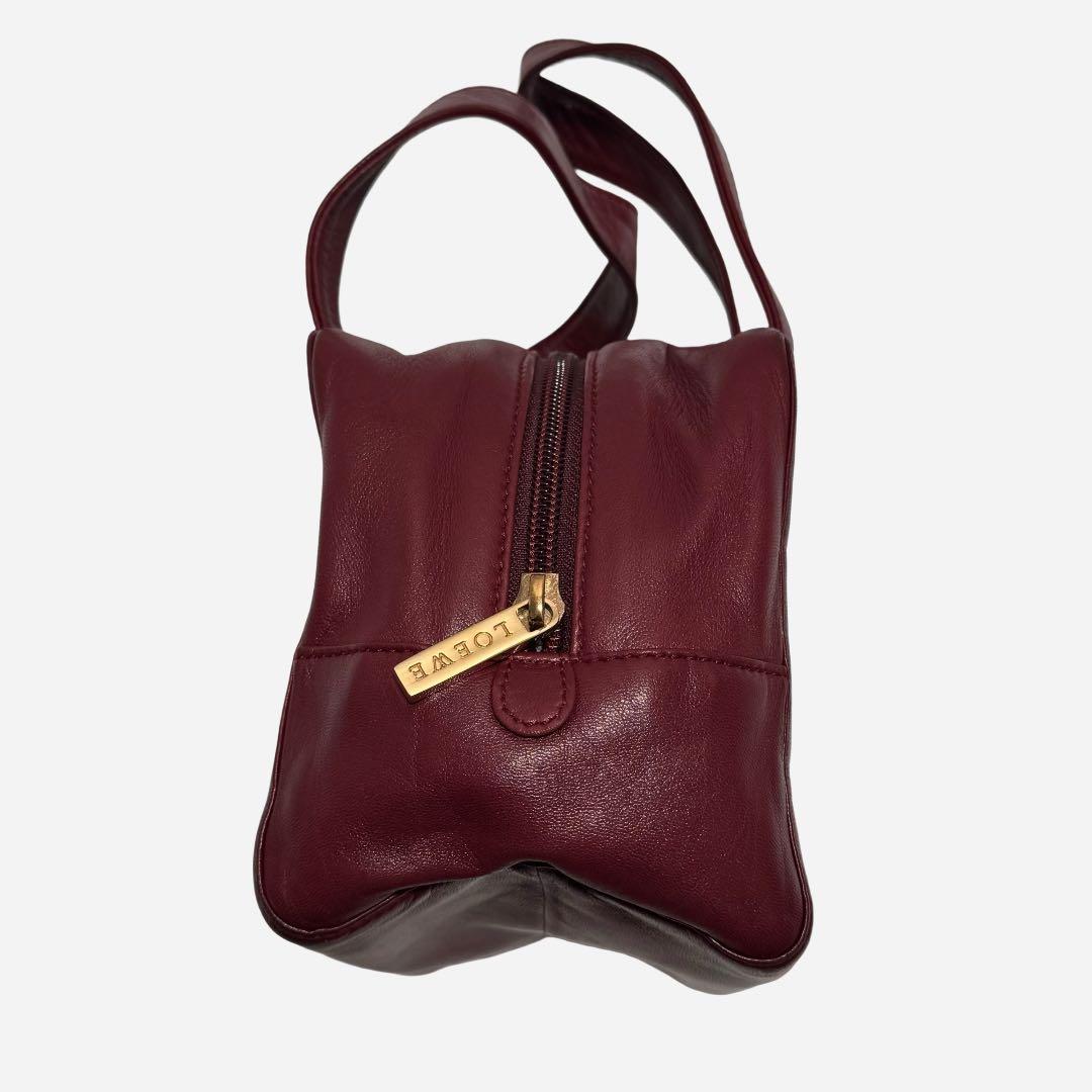 美品✨LOEWE ロエベ アナグラム ハンドバッグ ミニバッグ ナッパレザー