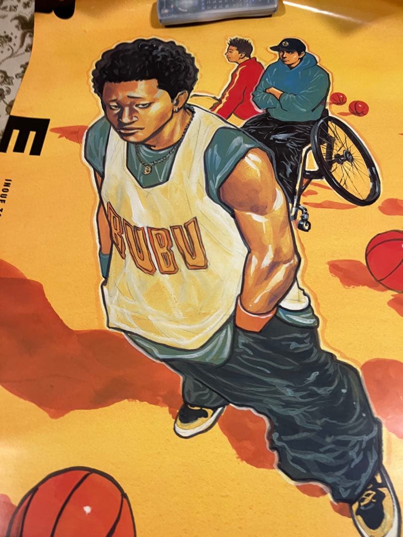 激レア当選品】値下げ❗️スラムダンク リアル 非売品B1ポスター