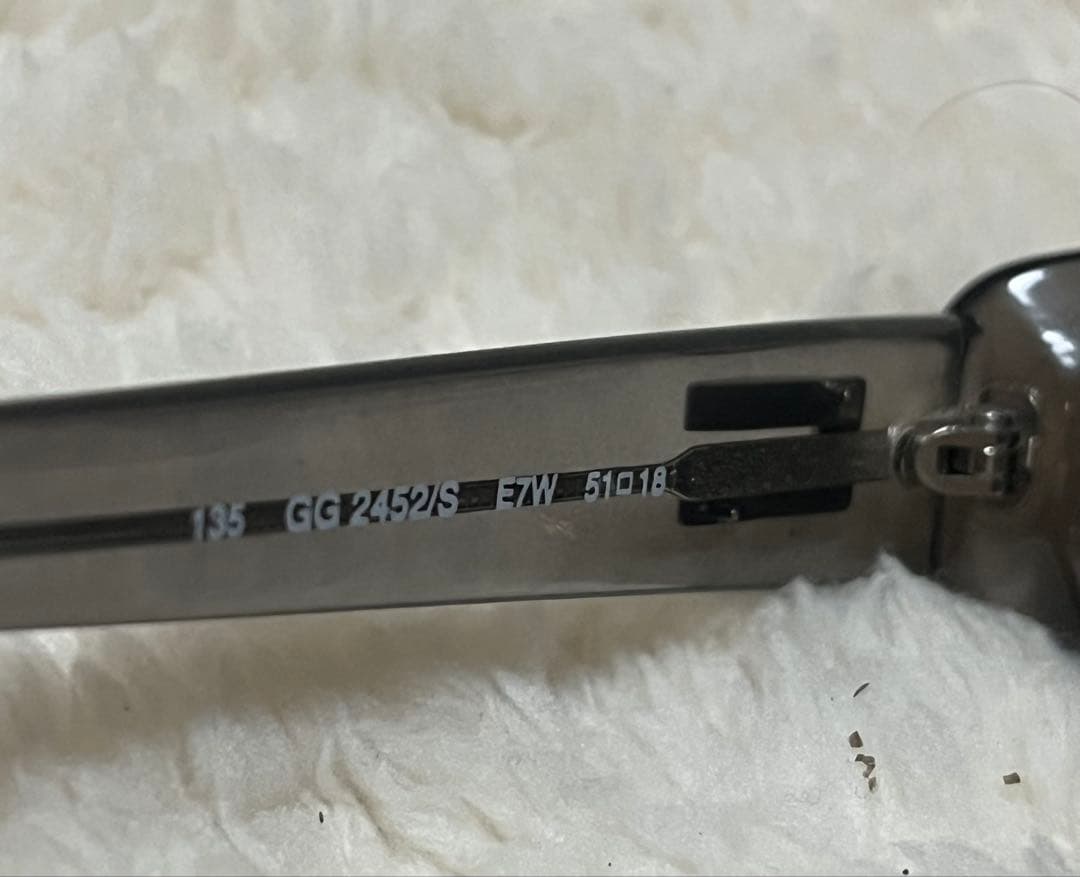 GUCCI グッチ クリアグレー vintage サングラス ケース付 Y2K - メルカリ