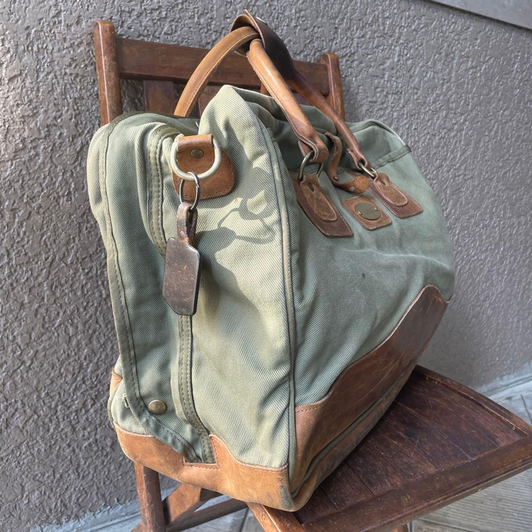 貴重！70s〜GOKEYゴーキーBAG アメリカヴィンテージ古着USA本革レザー