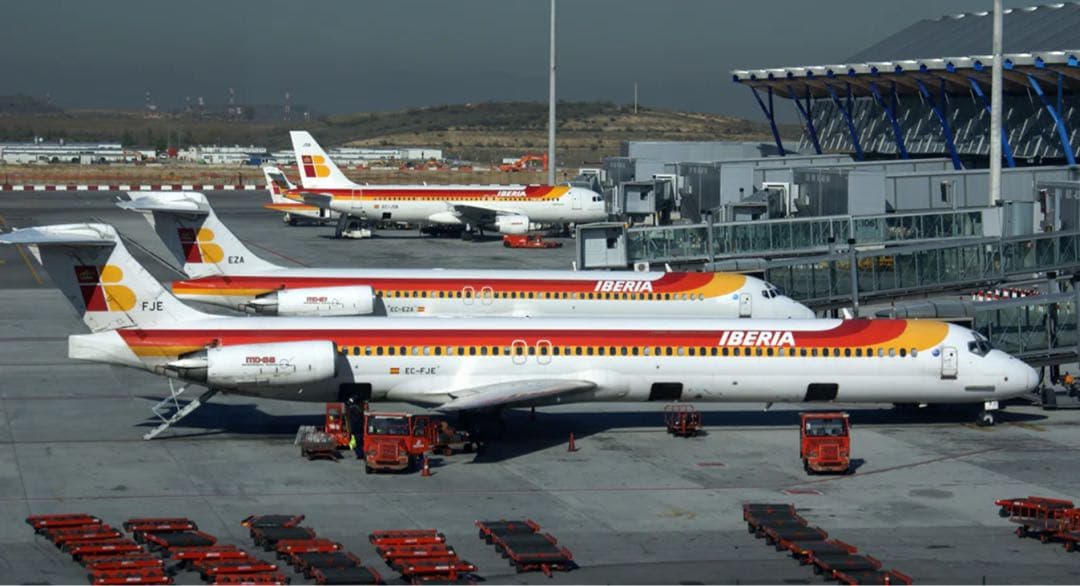 イベリア航空 Aviationtag MD-88型機 EC-FJE - メルカリ