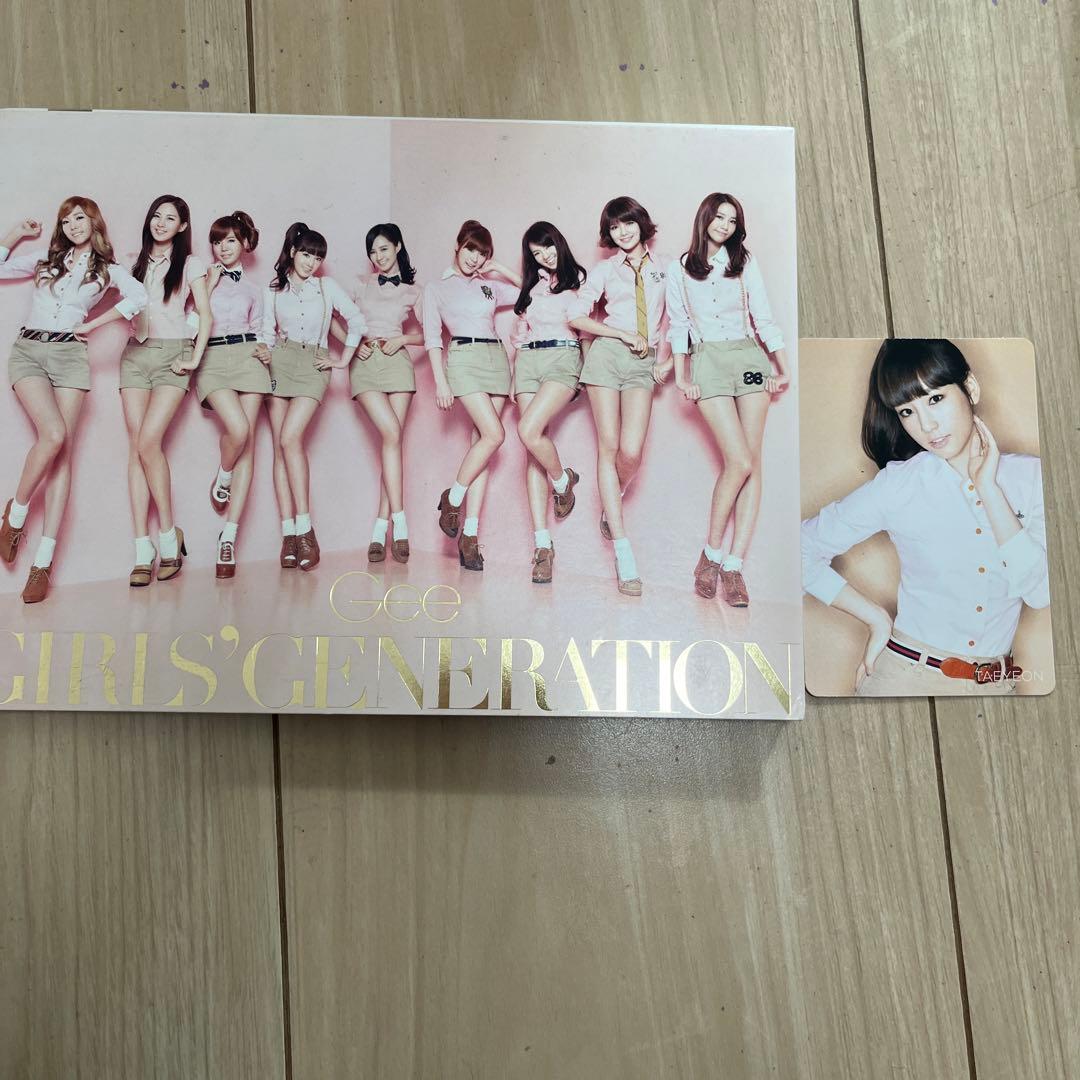 少女時代 GIRLS'GENERATION Gee DVDアルバム＋テヨンカード - メルカリ
