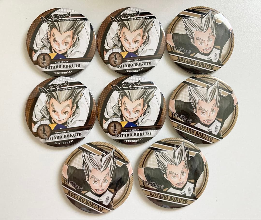 ハイキュー！！ 木兎光太郎 原作 缶バッジ