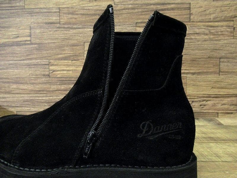 廃盤 新品 ダナー スエードレザー サイドジップ ワーク ブーツ 黒 28.0①