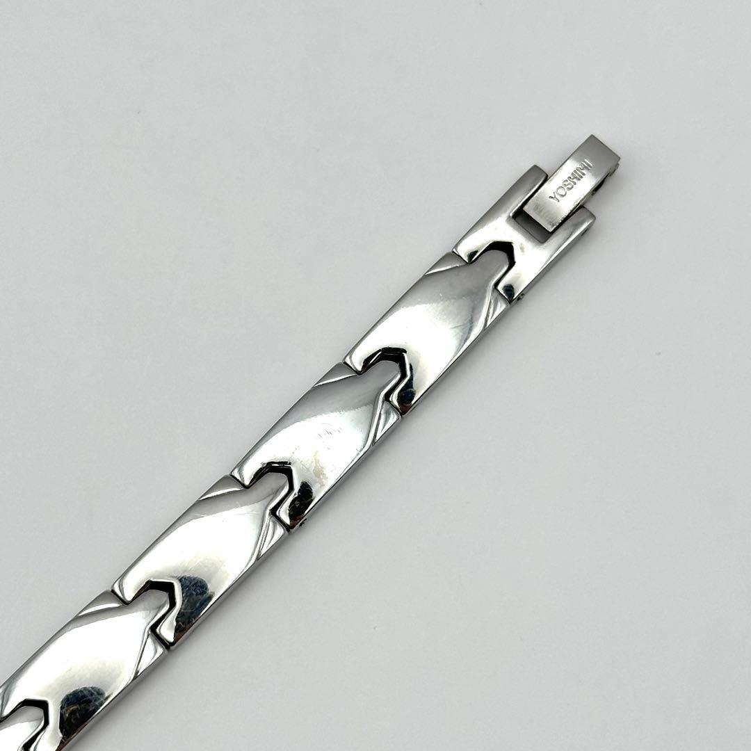 サングリエヨシミ 健康ブレスレット ゲルマニウム チタン シルバー