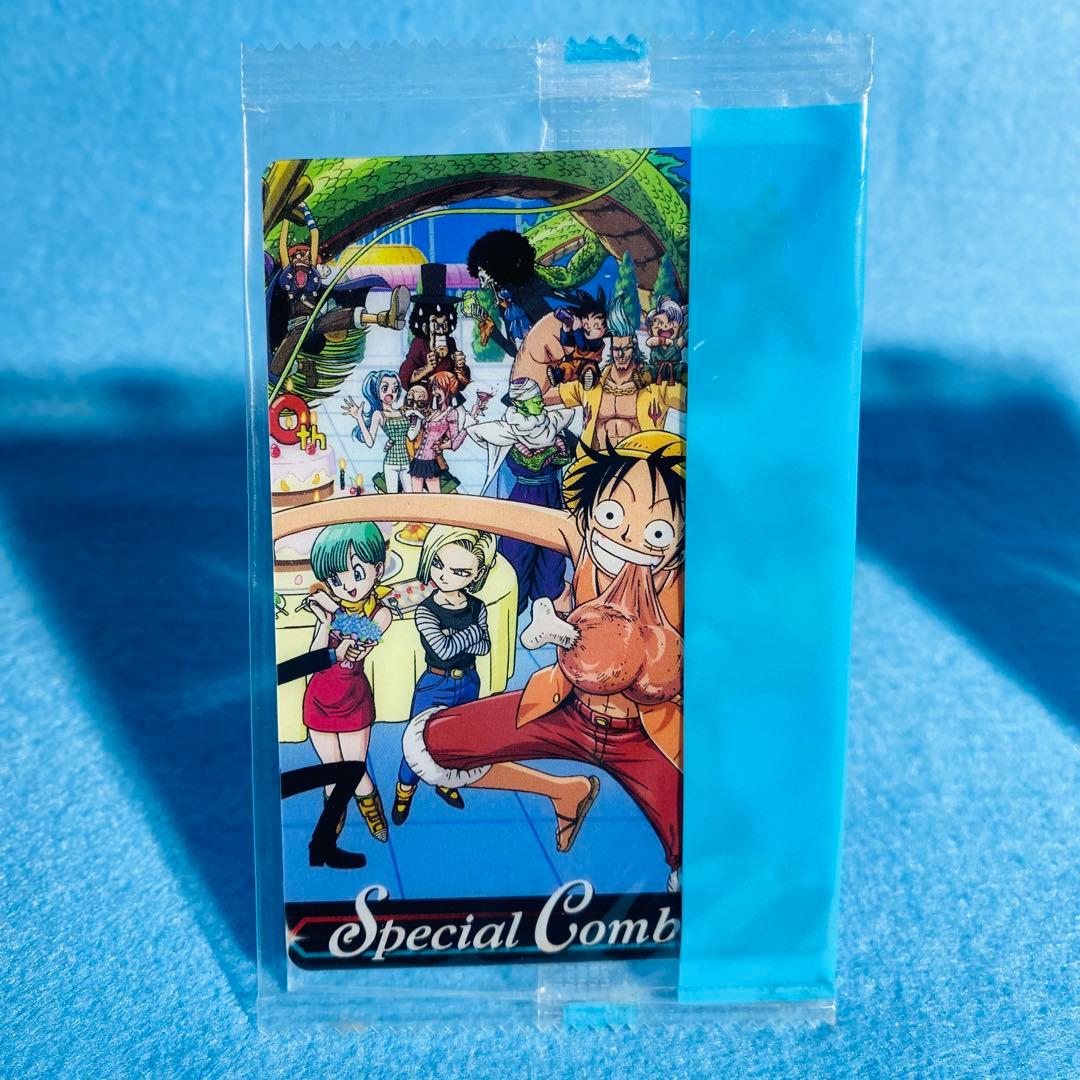 未開封】森永 ジャンプ40周年 ドラゴンボール×ワンピース スペシャル