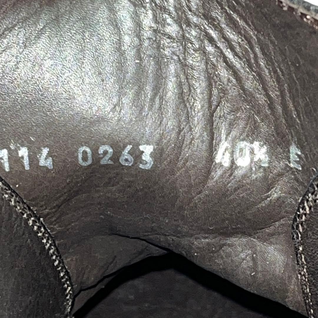 ★美品★GUCCI グッチ★レザーショートブーツ★40.5(25.5cm)★黒★