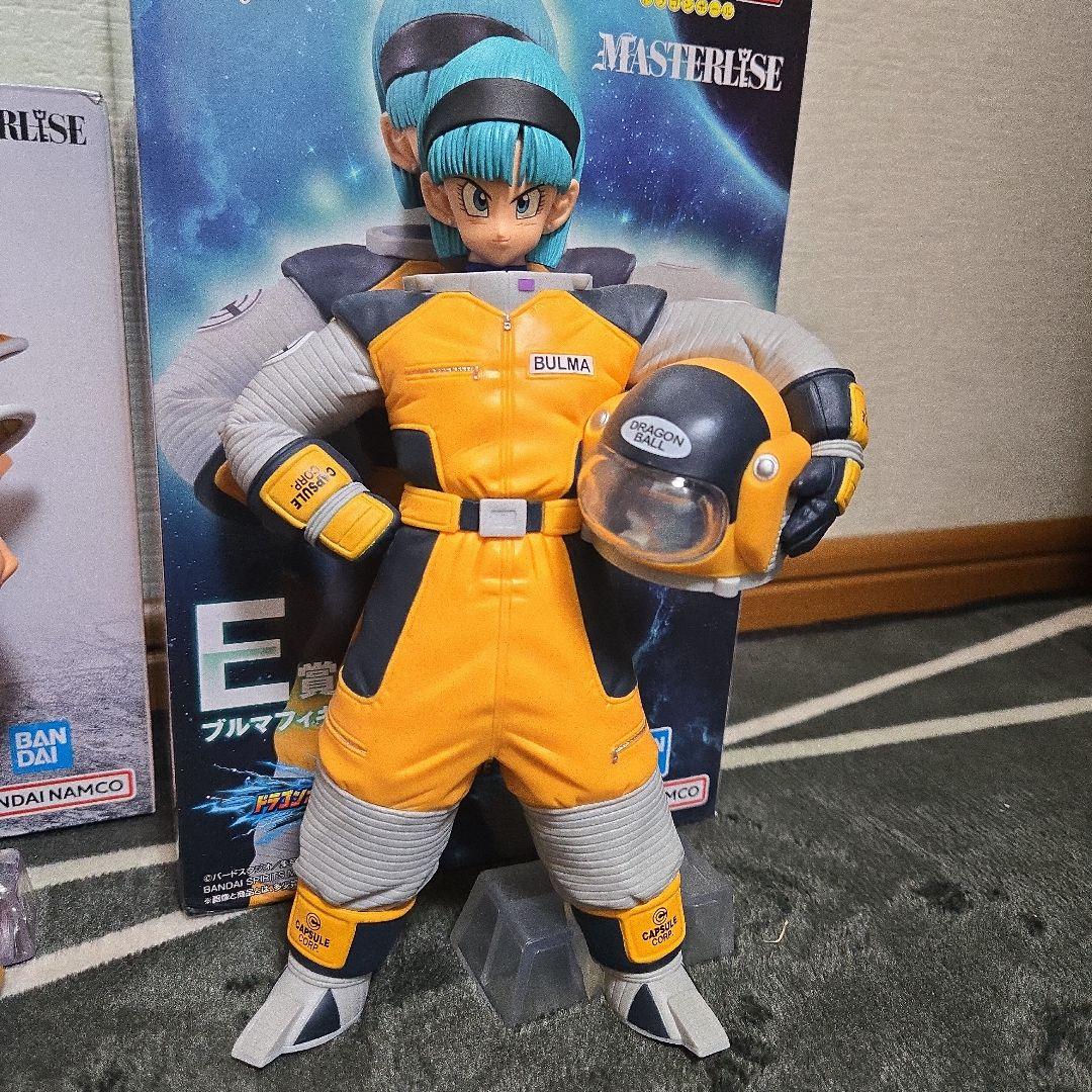 一番くじ ドラゴンボール B賞 クリリン C賞 孫悟飯 E賞 ブルマ