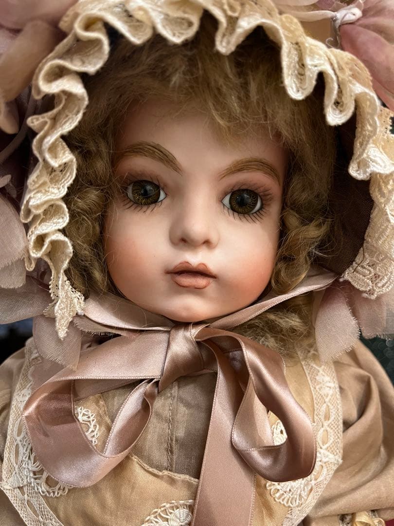 つ*も様 フランスアンティークビスクドール/ブリュ.ジユン - メルカリ