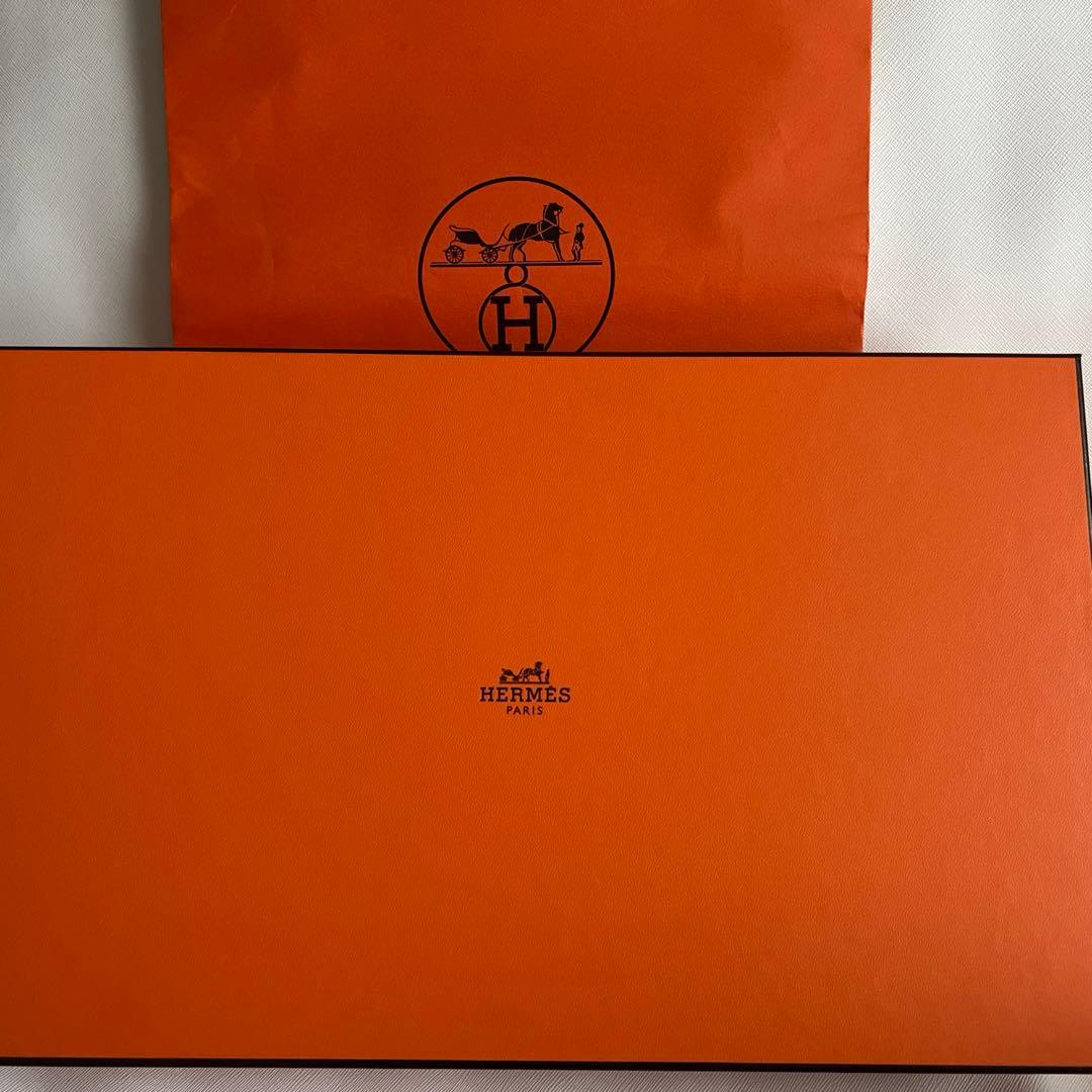 エルメス オレンジボックス 箱、リボン、ショッパー - メルカリ