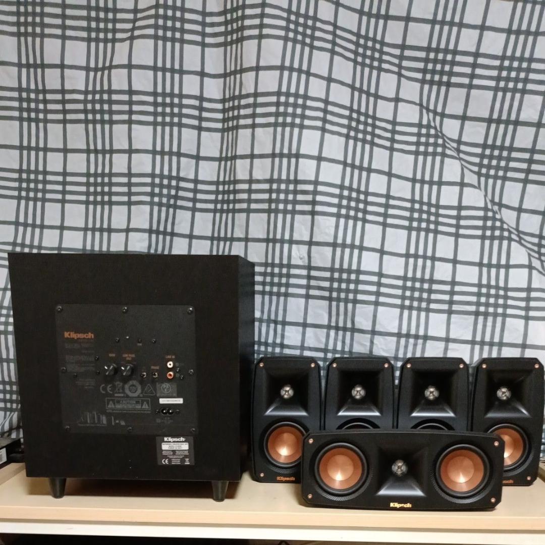 Klipsch 5.1ch シアタースピーカー 美品 2024年 送料無料