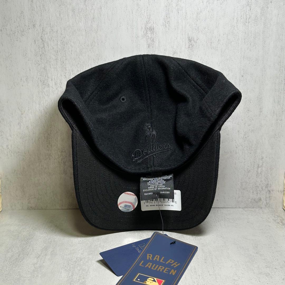 希少・海外限定】 NEWERA ドジャース ラルフローレン ブラック XL