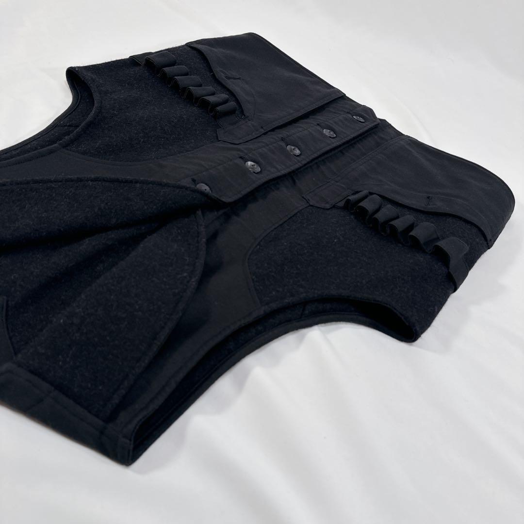 美品Stevenson Overall ハンティングベスト ブラック サイズ40