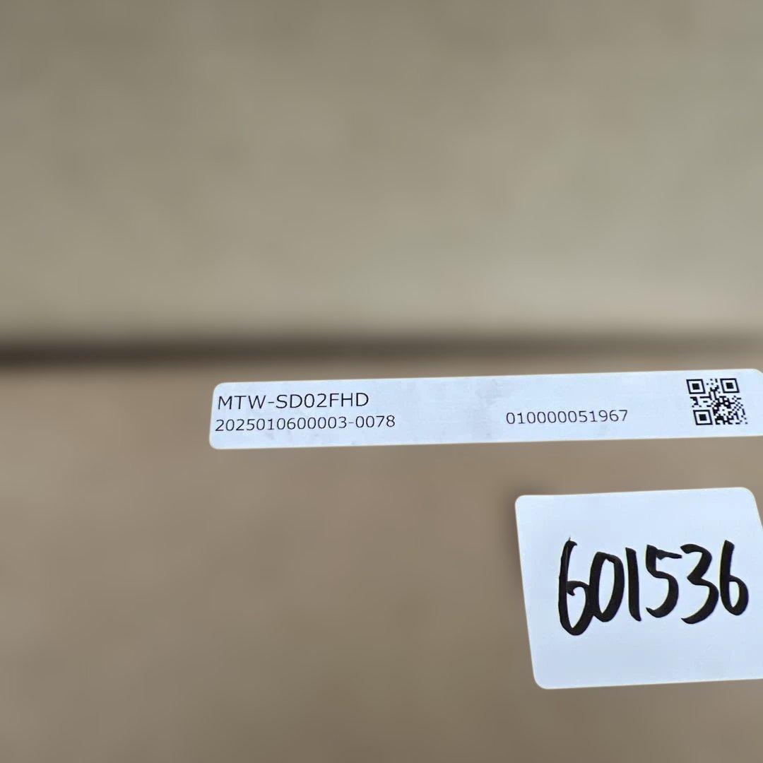 601536 値下げ中！マザーツール フルHDSD録画防水バレット型AHDカメラ