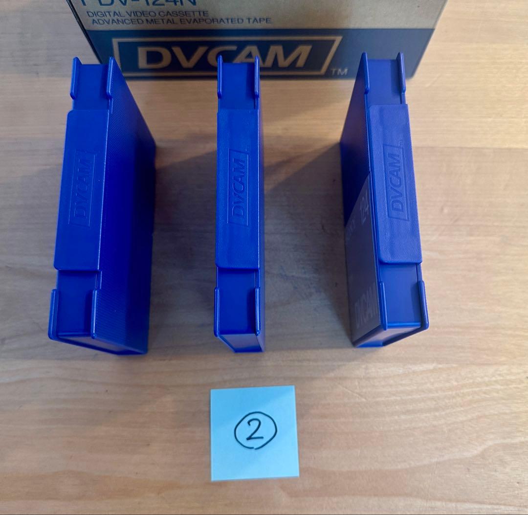 SONY DVCAMテープ PDV-124N 新品未使用3本セット② - メルカリ