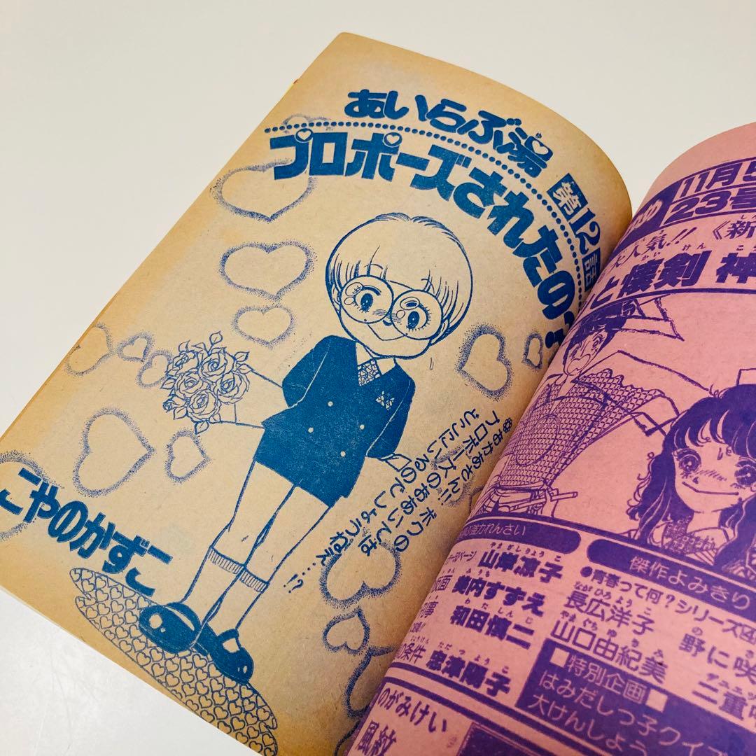 貴重✳️少女漫画『花とゆめ 1977年11月20日号/22号』