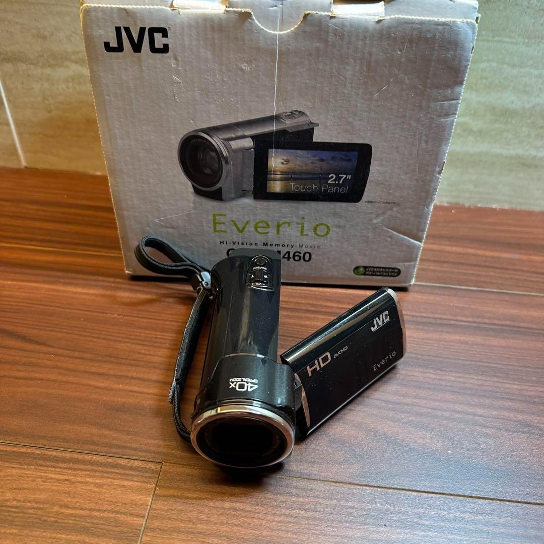 JVC GZ-HM460 ビデオカメラ ほぼ新品 0475 JVC、防水・防塵のタフネス仕様ビデオカメラ「GZ-RX600」「GZ-R400