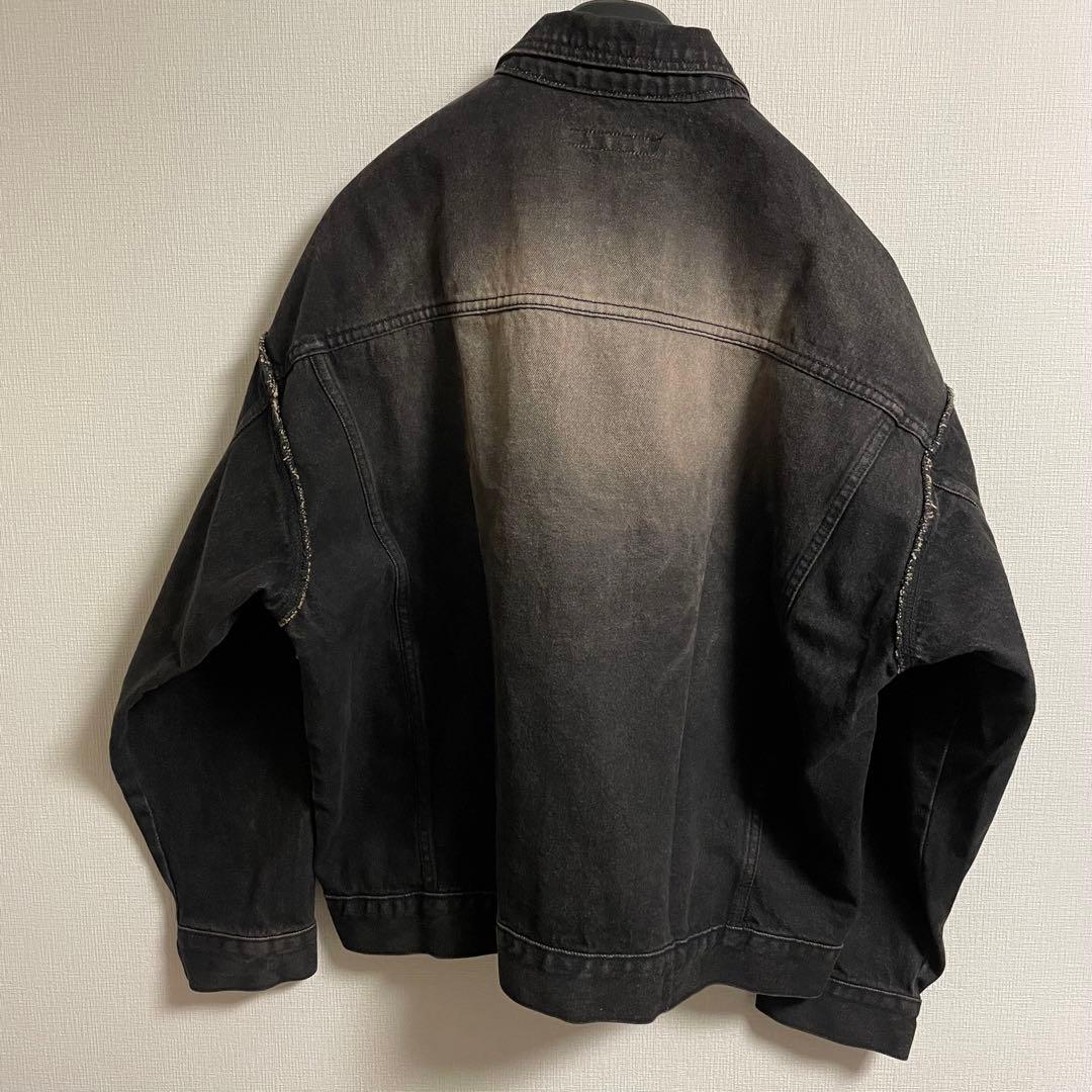 glamour デニムジャケット ブラック king gnu 常田大希着用 - メルカリ