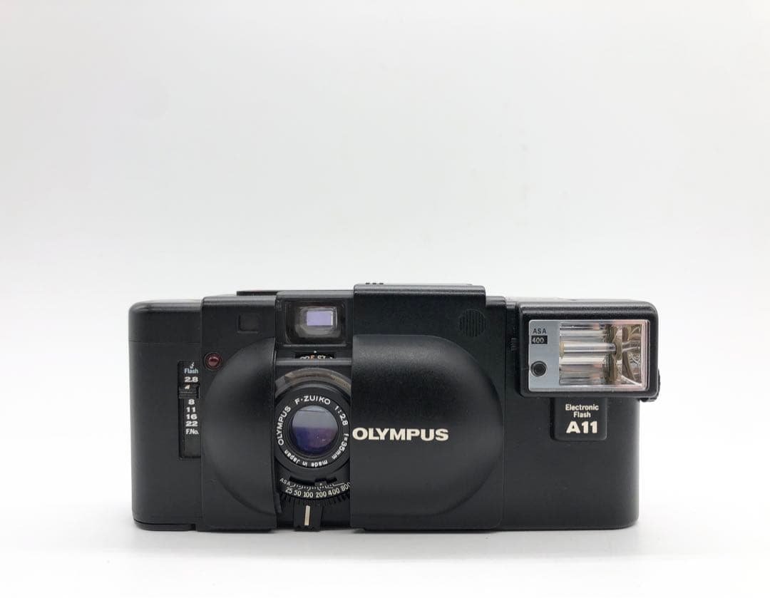 【完動品】OLYMPUS XA + A11 フィルムカメラ 動作確認済 Amazon | Olympus XA A11付き | コンパクト 通販