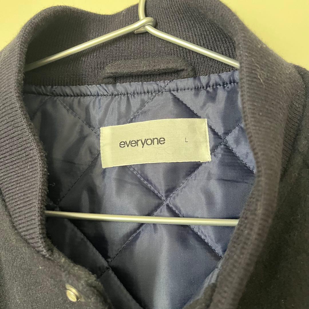 everyone tokyo スタジャン varsity jacket L - メルカリ