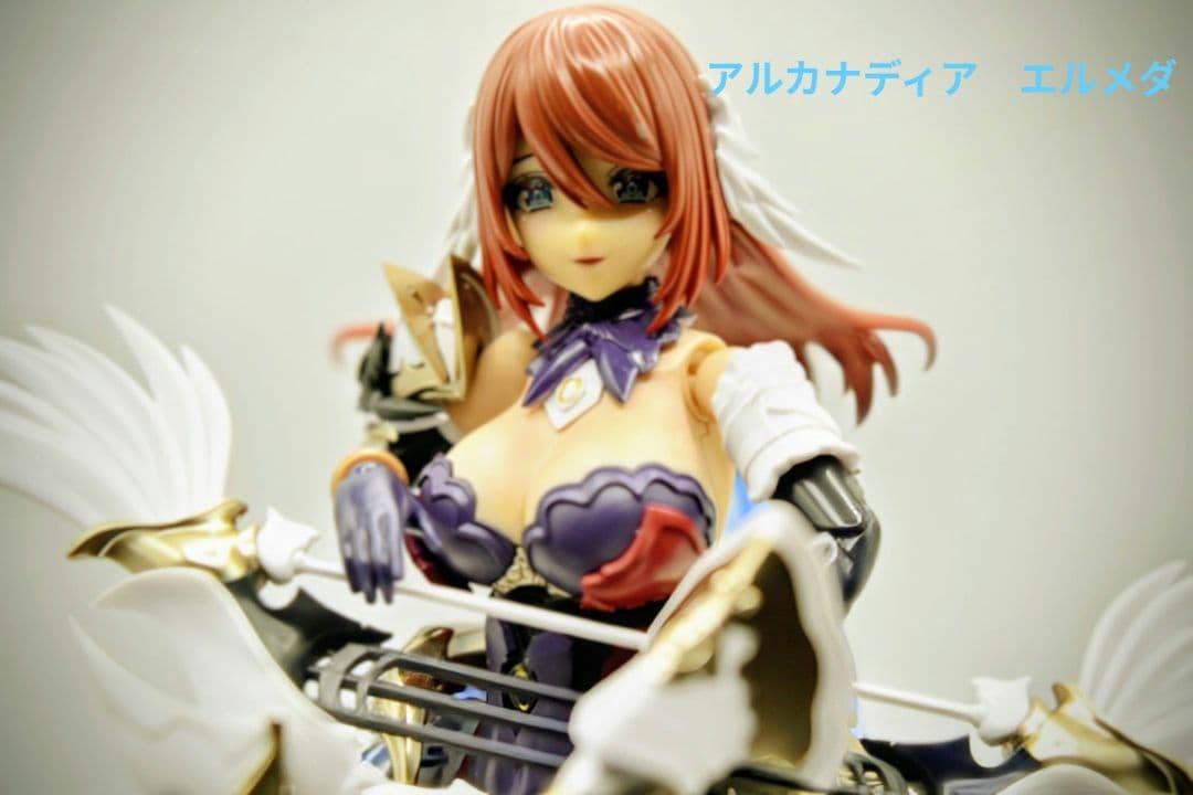 《エルメダ》＆《ゼノアルマ ブレイズオービス＆フレイムシュトラール》完成品