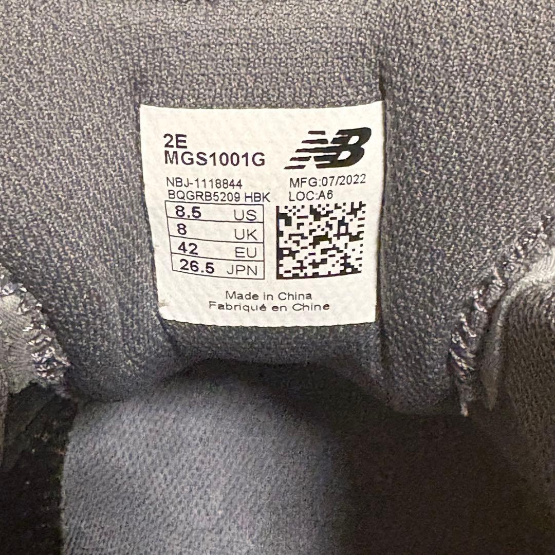 【美品】ニューバランス ゴルフシューズ BOA 26.5cm MGS1001G