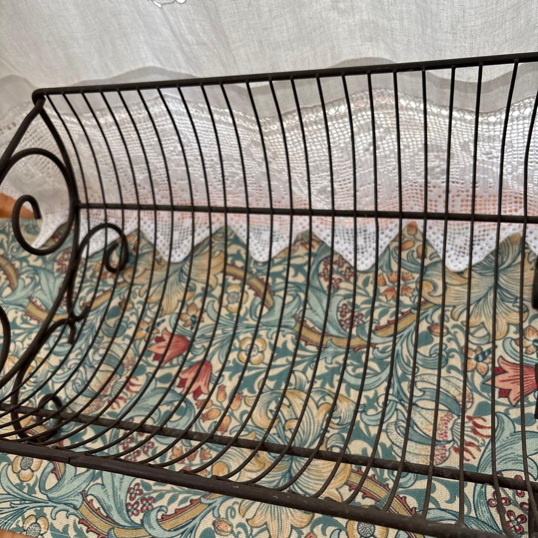 レア】フランス アンティーク アイアンディッシュラック - メルカリ